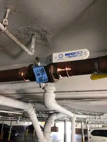 Copper pipe repair and valve work for Backflow Testing in Neshanic